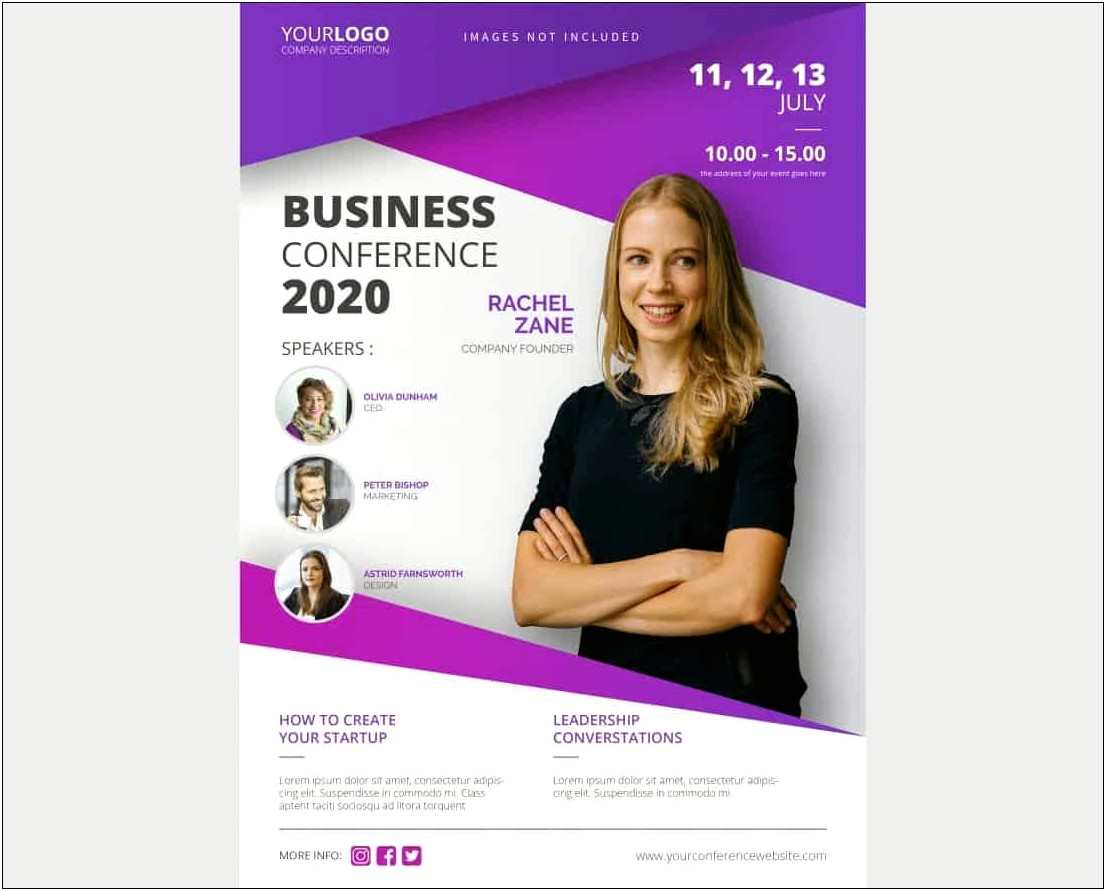 Business Workshop Flyer Free Word Templates