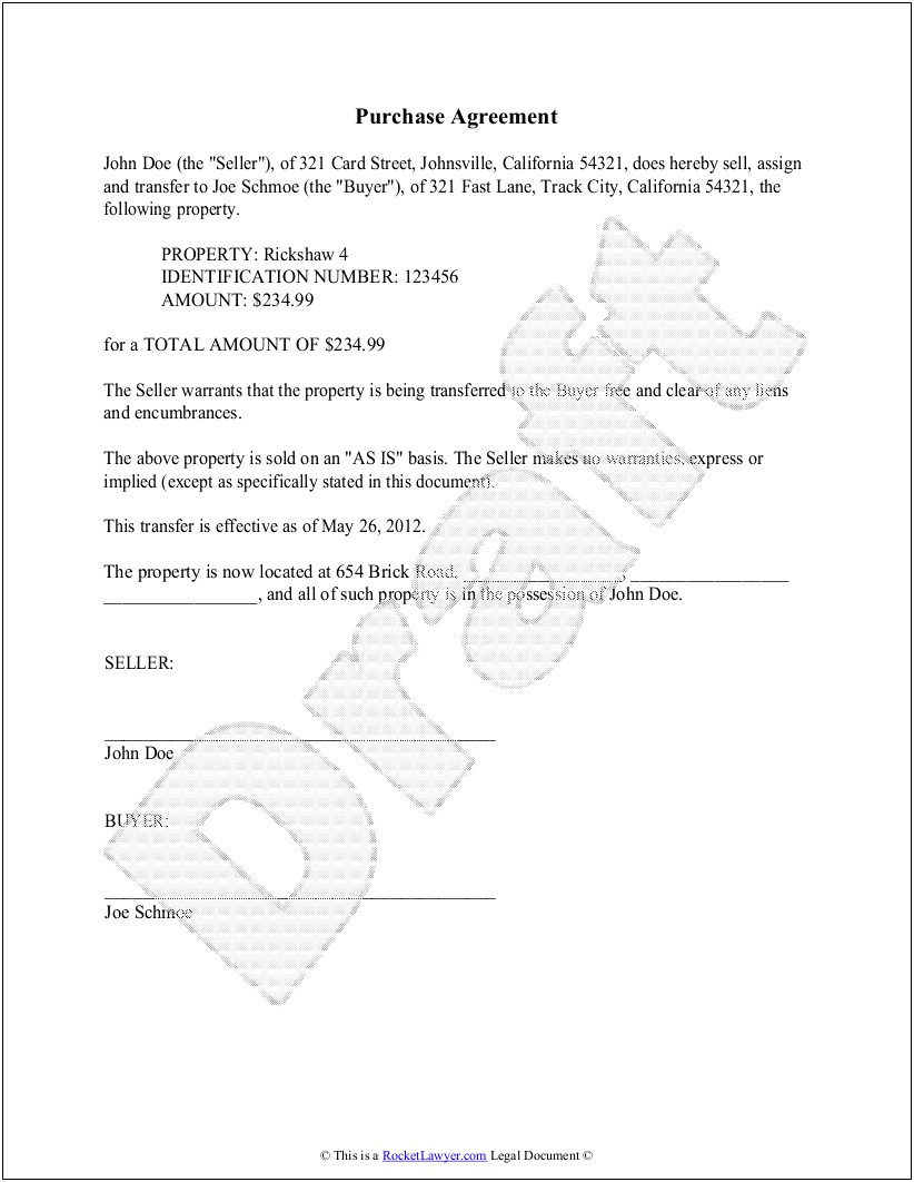 Buy Sell Agreement Llc Template Free