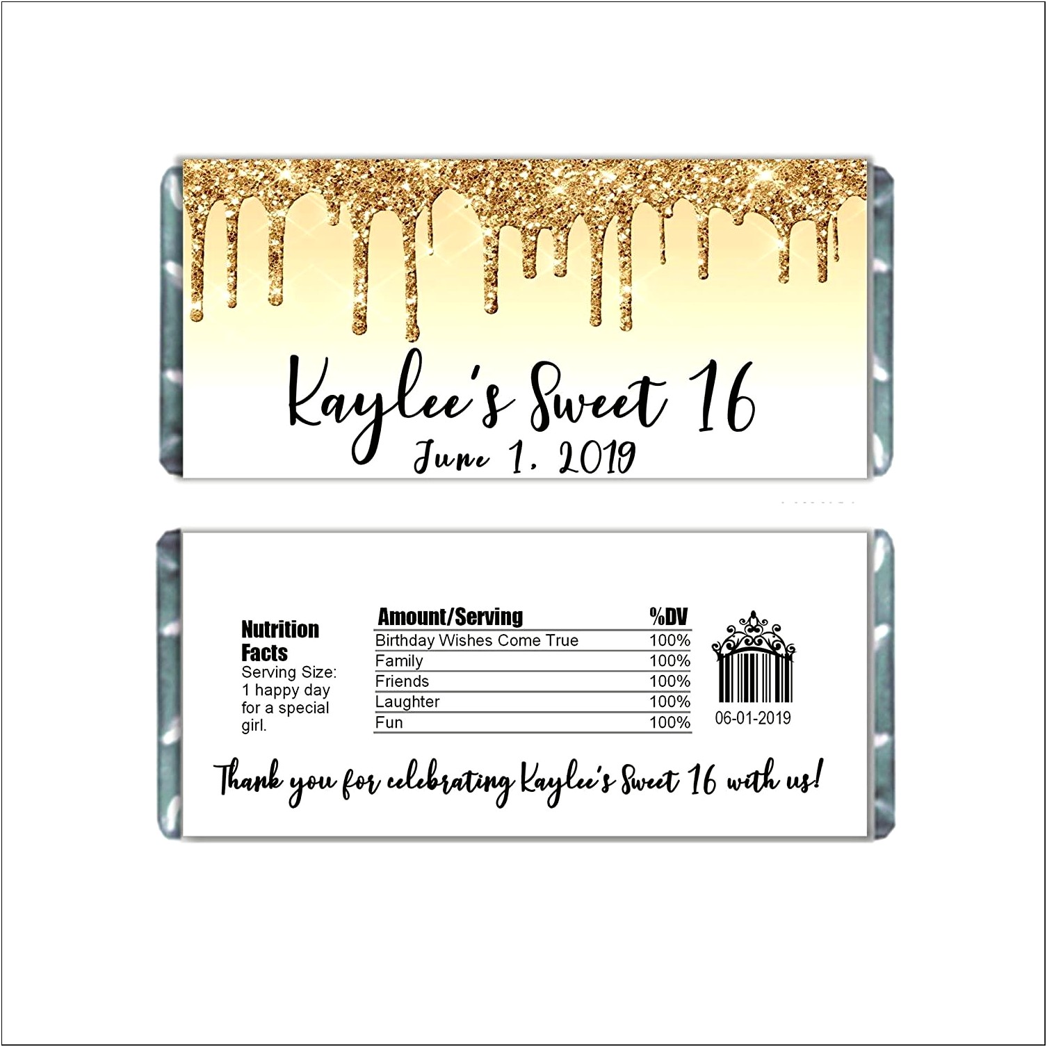 Candy Bar Wrappers Template Free Friends Birthday