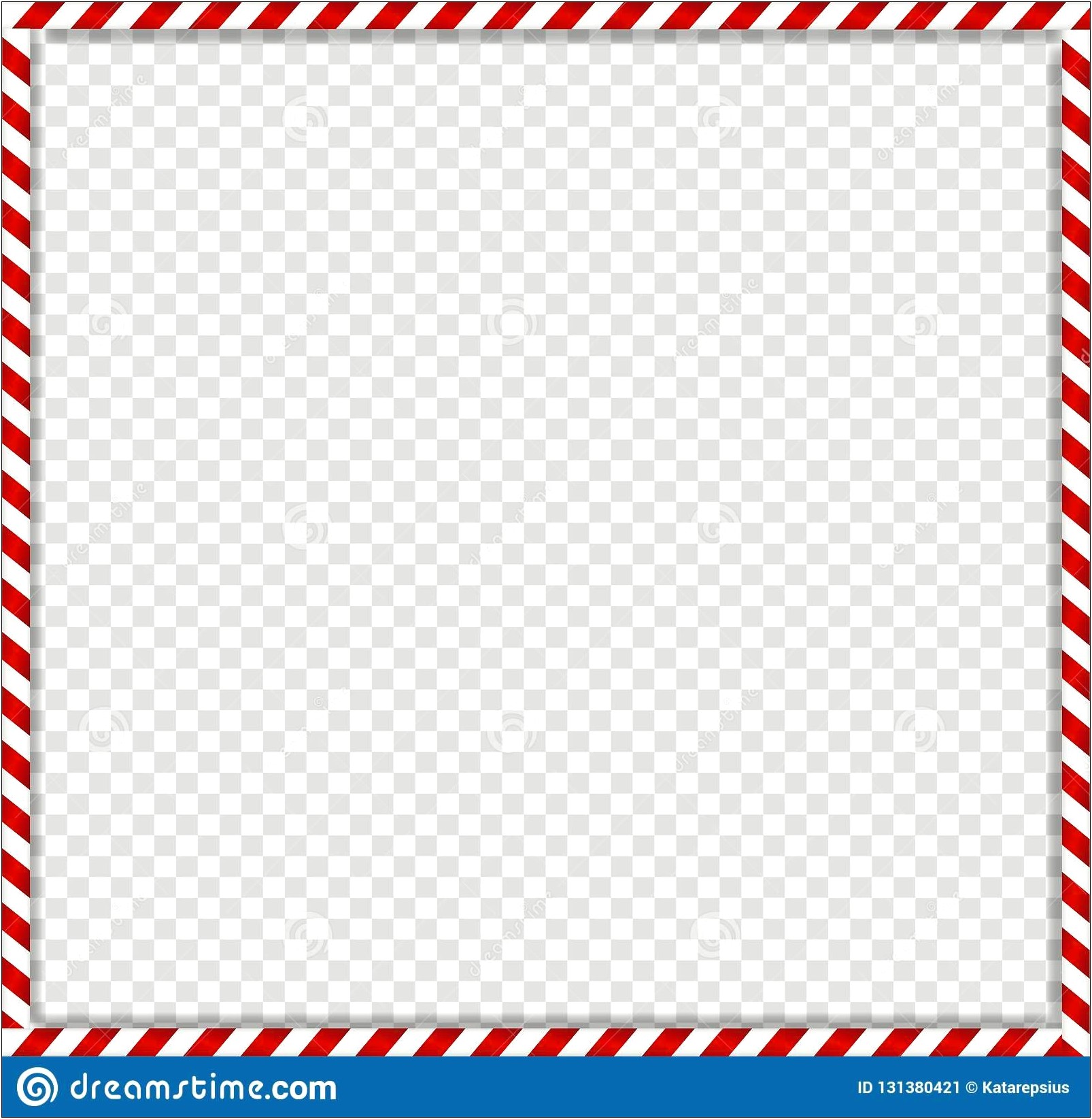 Candy Cane Border Template Free Word Document