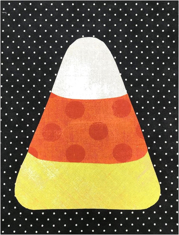 Candy Corn Template To Print Free
