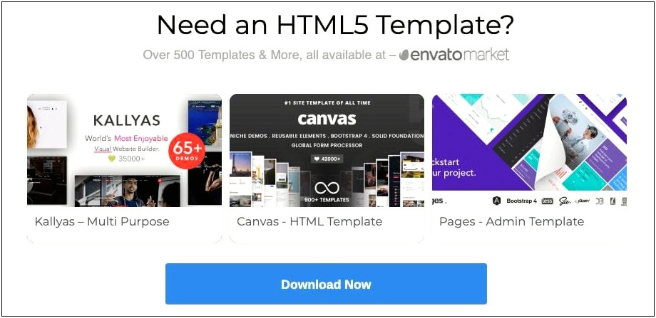 Canvas The Multi Purpose Html5 Template Free Download