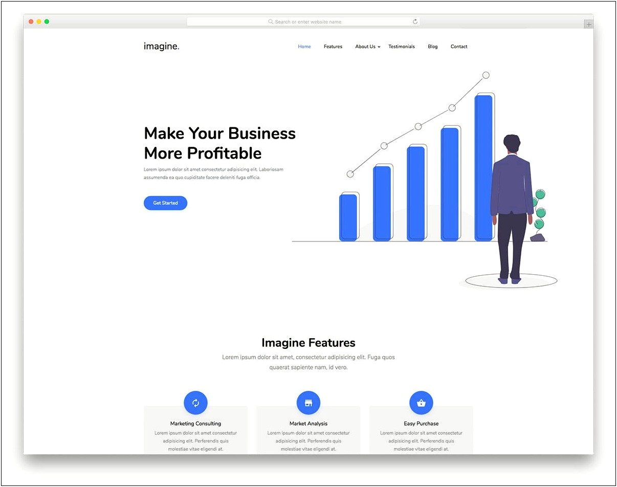 Capture Free Bootstrap 4 Template By Colorlib