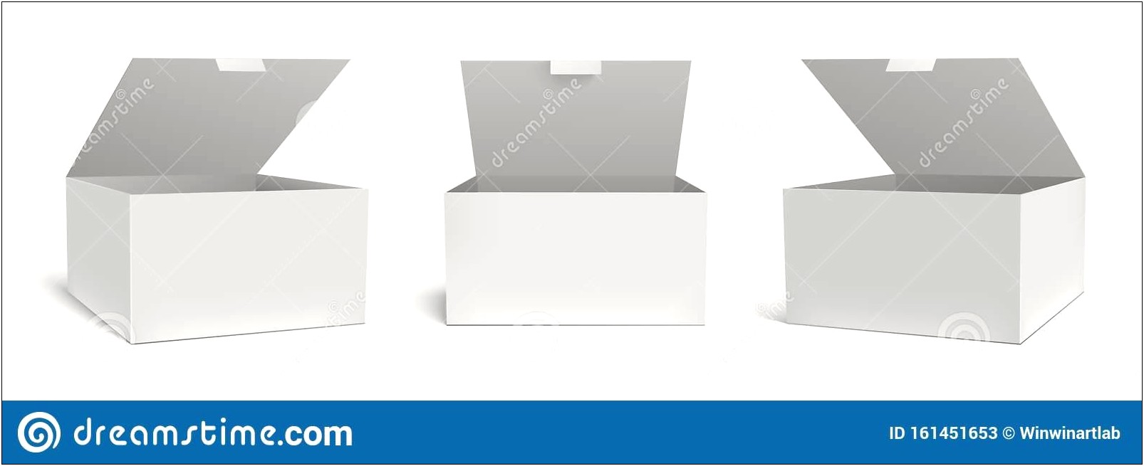Cardboard Box Template Vector Free Download