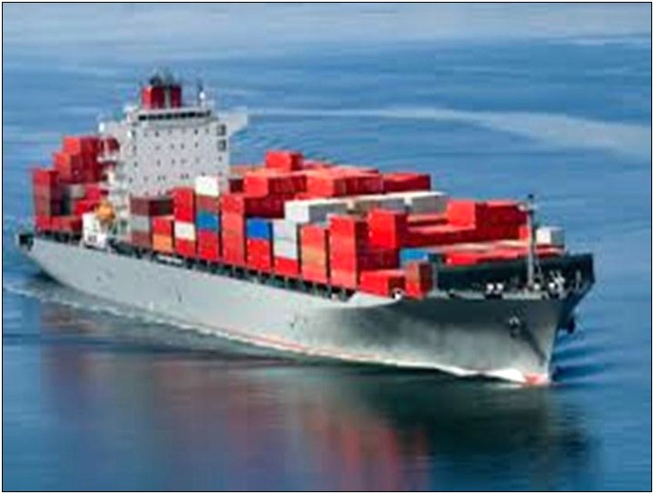 Cargo Ship Powerpoint Templates Free Download