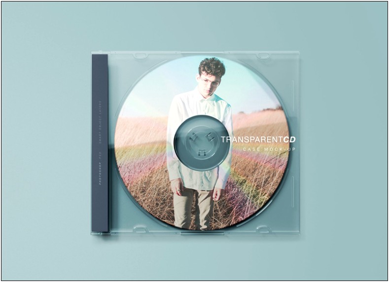 Cd Case Template Psd Free Download