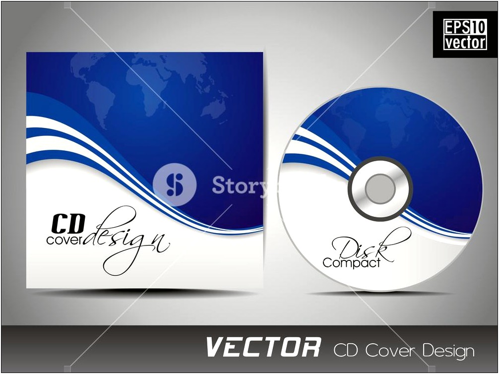 Cd Sticker Design Template Psd Free Download