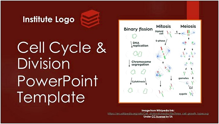 Cell Power Point Template Free Download
