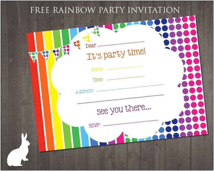Children's Birthday Invitations Templates For Free