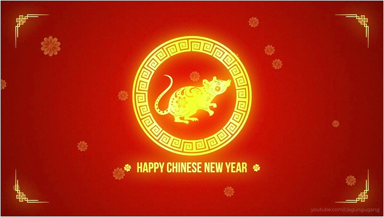 Chinese New Year 2020 After Effects Template Free