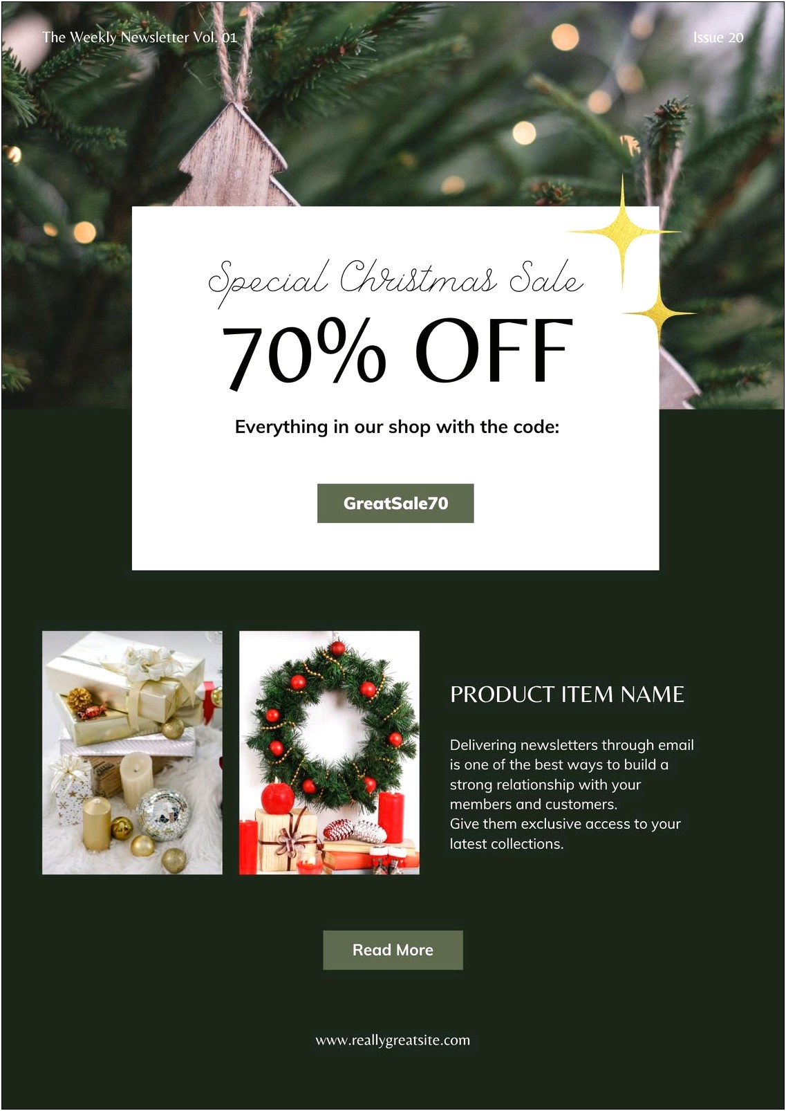 Christmas Newsletter Template Free Open Office