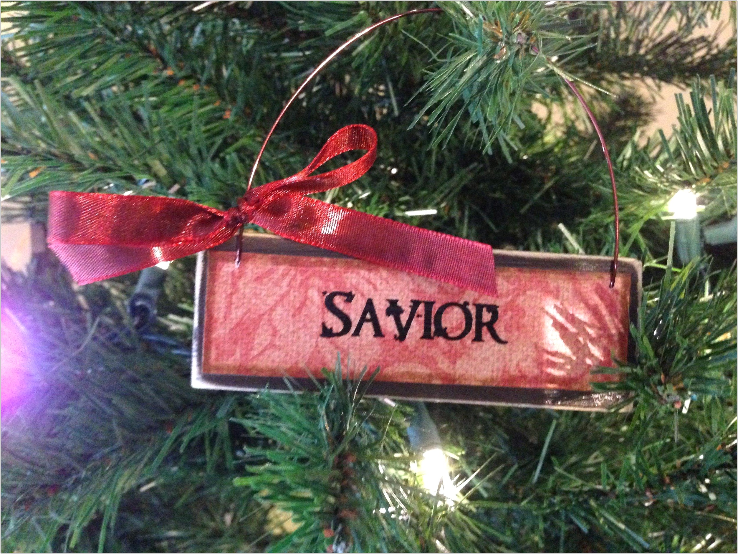 Christmas Ornament Template Free Printable Jesus