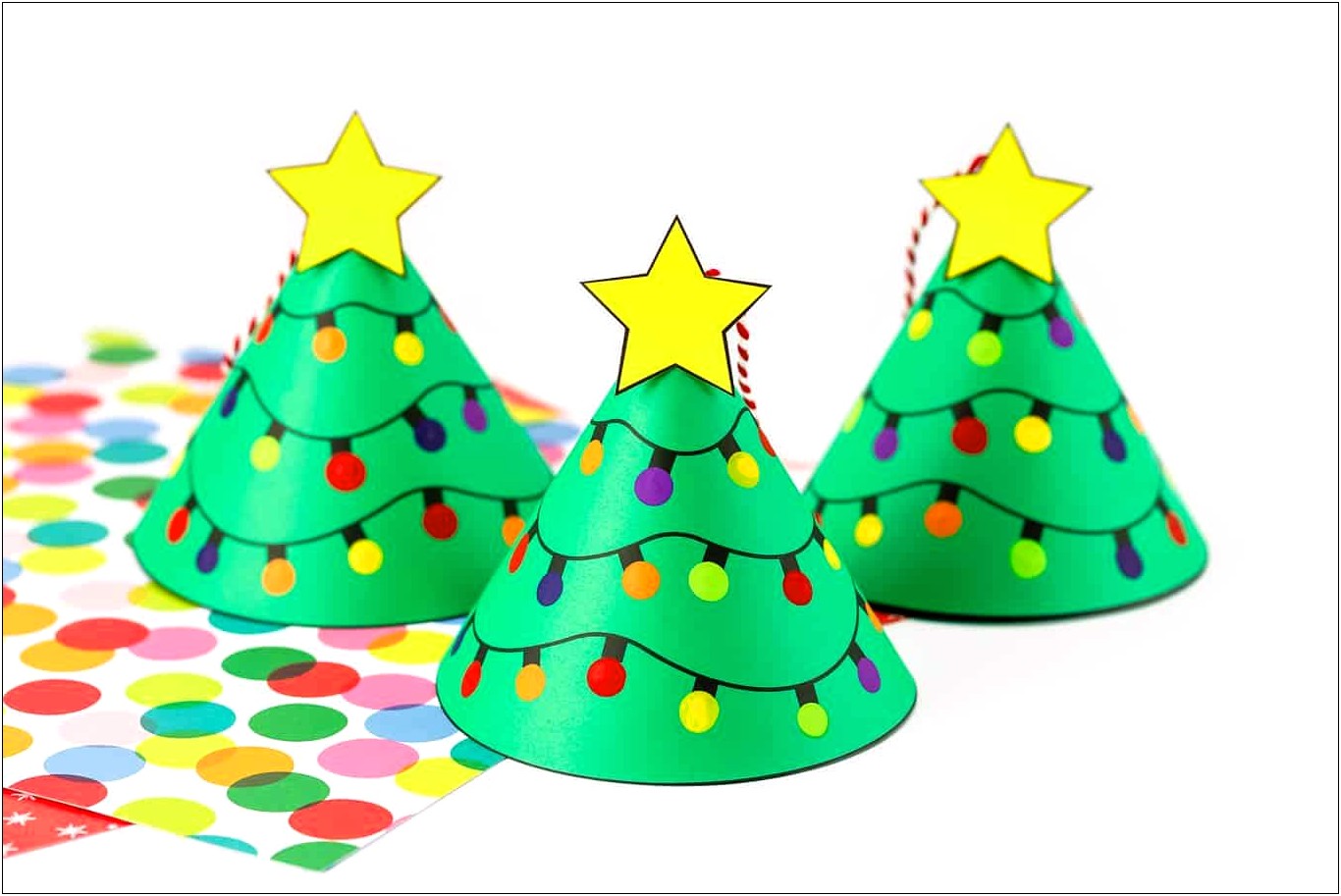 Christmas Paper Craft Free Printables Template
