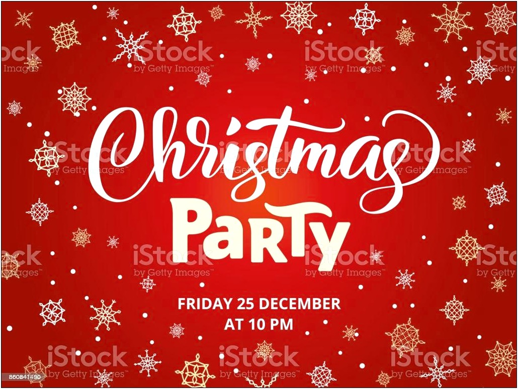 Christmas Party Background Template Free Download