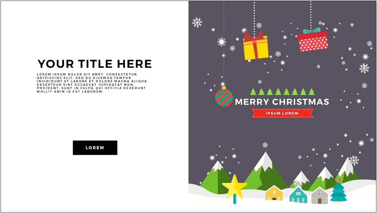 Christmas Power Point Templates Free Download