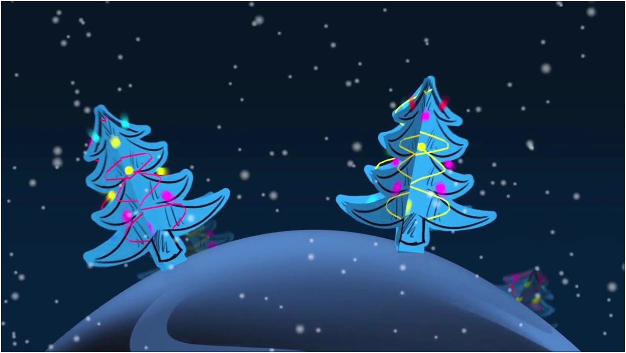 Christmas Tree After Effects Template Free Download
