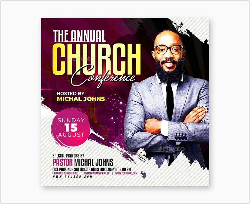 Church Event Flyer Psd Templates Free