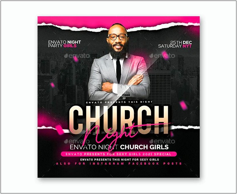 Church Flyers Templates Free Download Psd