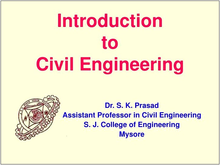 Civil Engineering Powerpoint Template Free Download