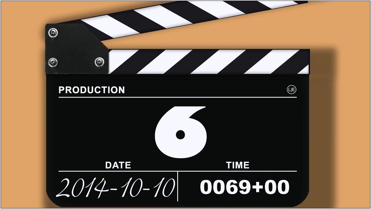 Clapper Countdown Leader After Effects Template Free Download