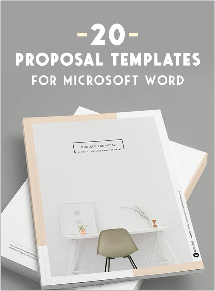 Classic Business Proposal Template Word Free
