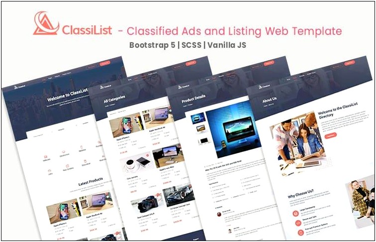 Classify Classified Ads Html Template Free Download