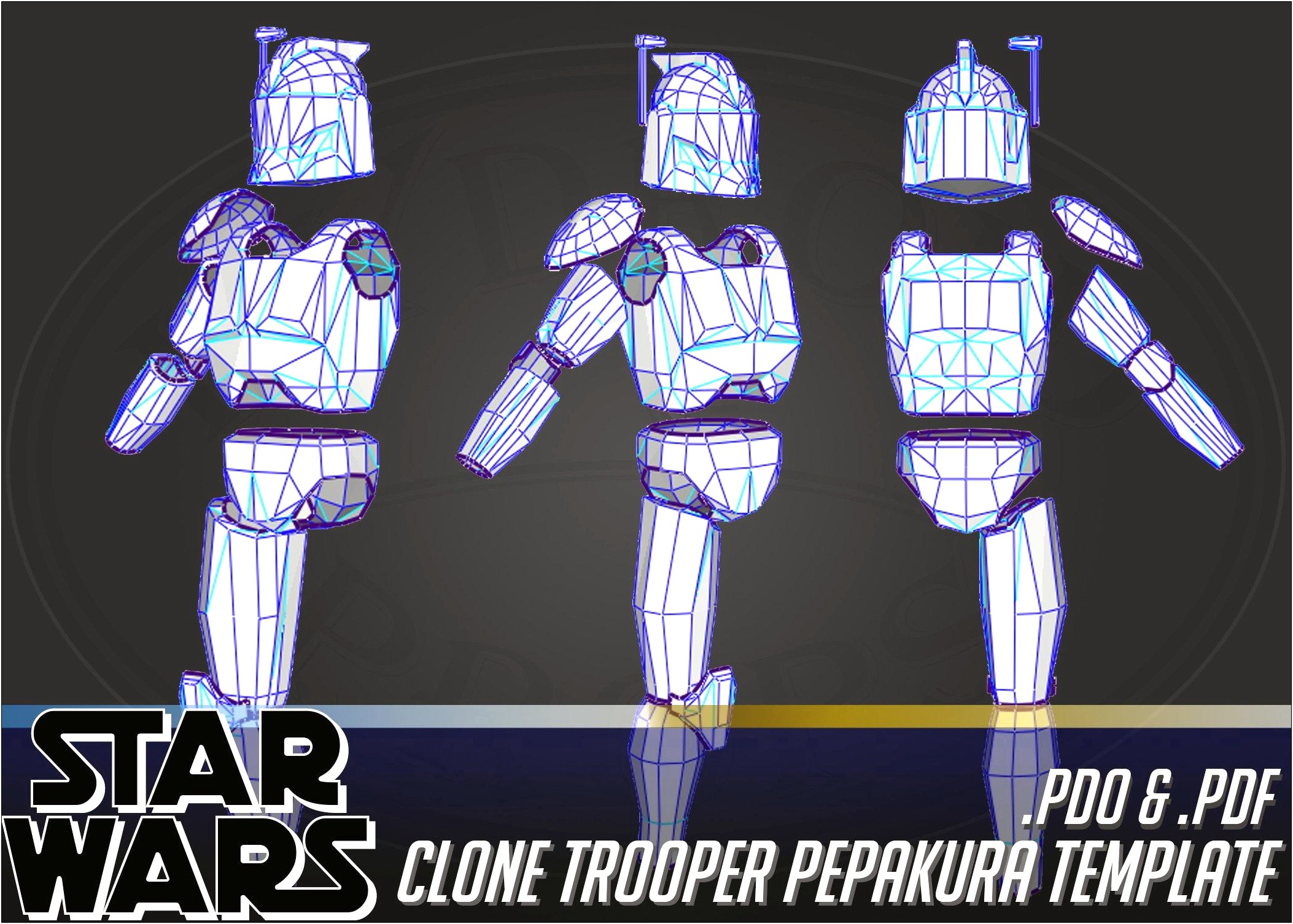 Clone Trooper Helmet Template Free Download