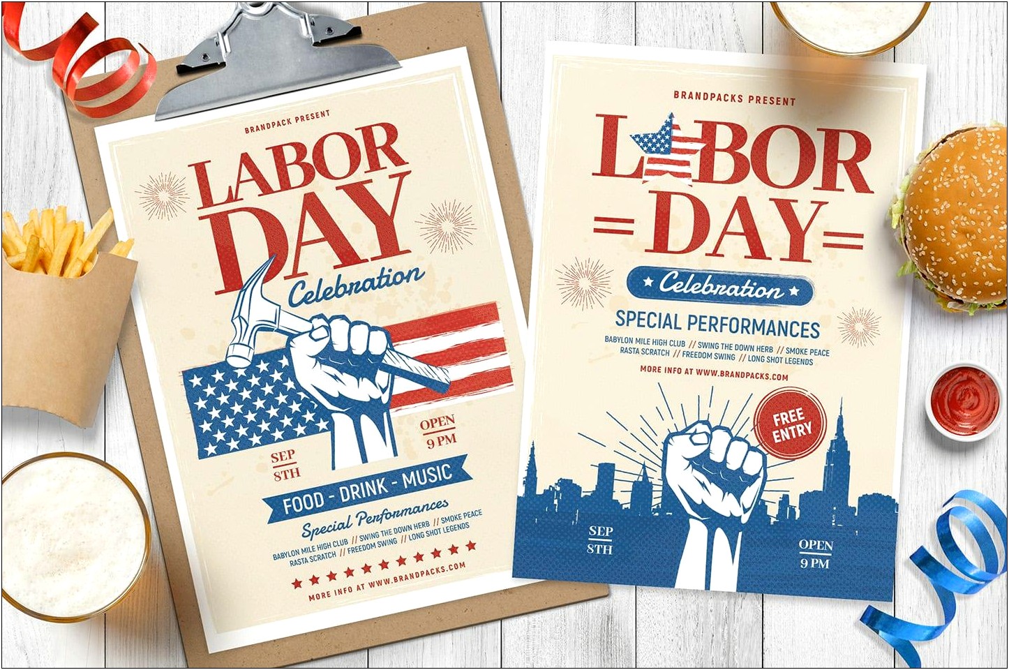 Closed For Labor Day 2018 Template Free
