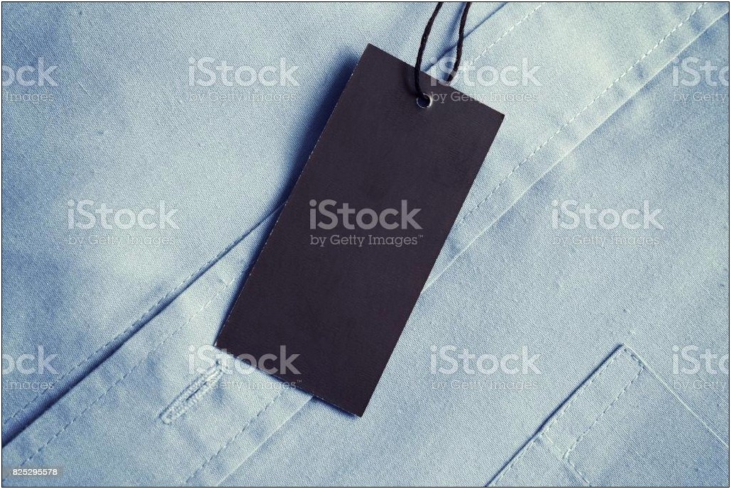 Clothing Price Tag Template Free Download