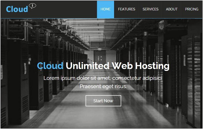 Cloud Computing Css Templates Free Download