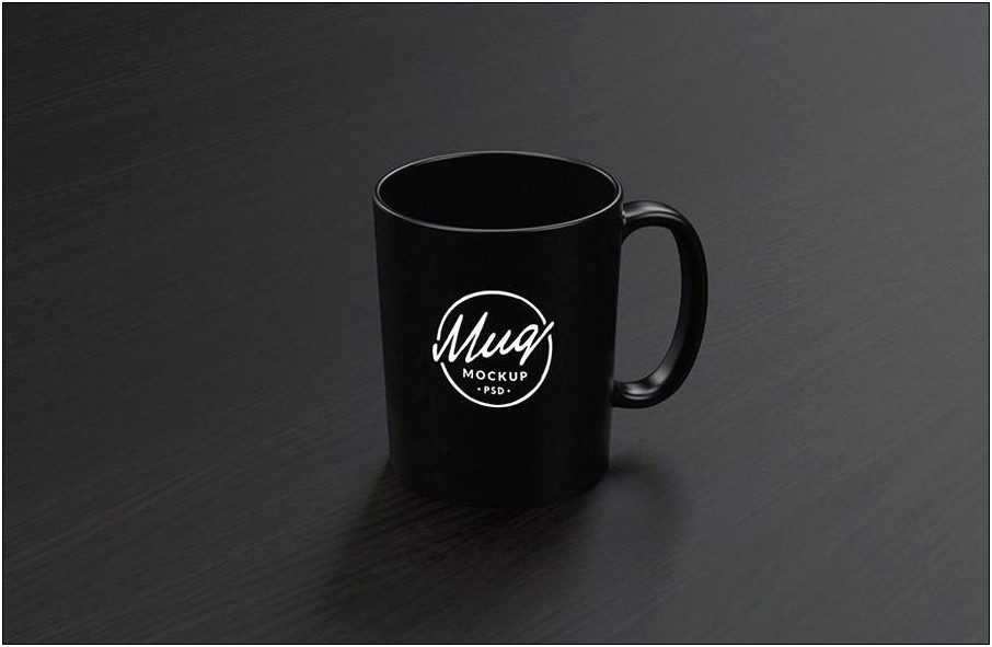 Coffee Mug Mockup Template Photoshop Free