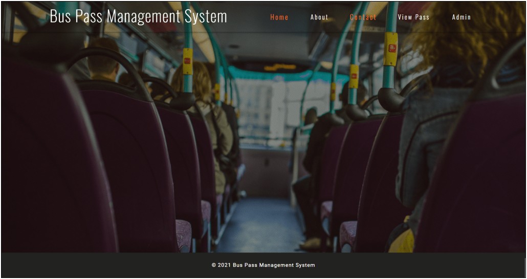 College Bus Management System Templates Free Download