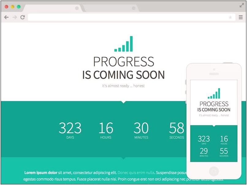 Coming Soon Html Responsive Template Free Download