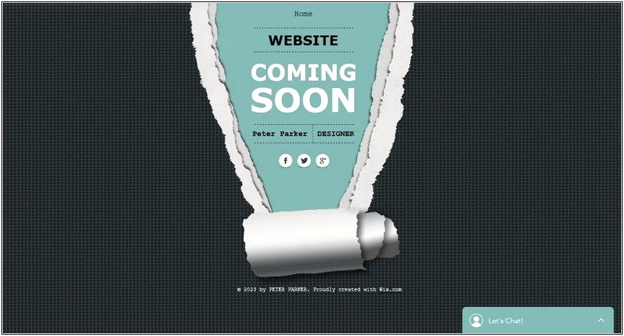 Coming Soon Landing Page Html Template Free