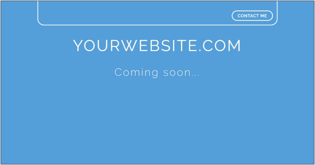 Coming Soon Page Template Html Free