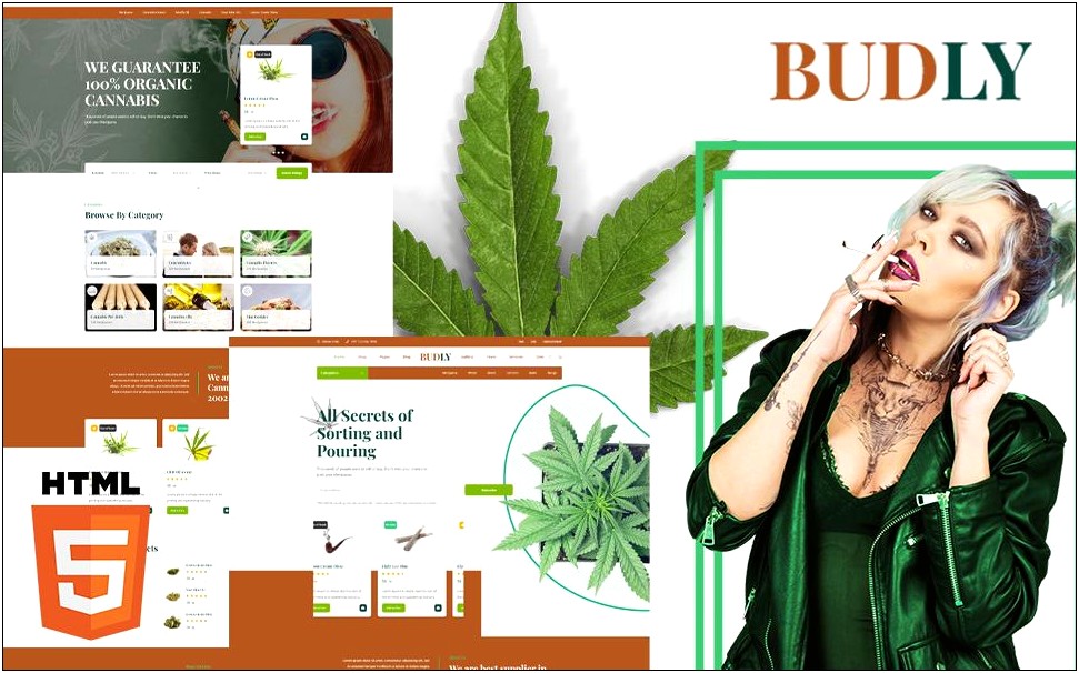 Coming Soon Page Weed Template Free Download