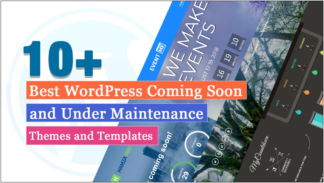 Coming Soon Template In Wordpress For Free