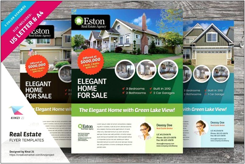 Commercial Real Estate Flyer Template Free Microsoft