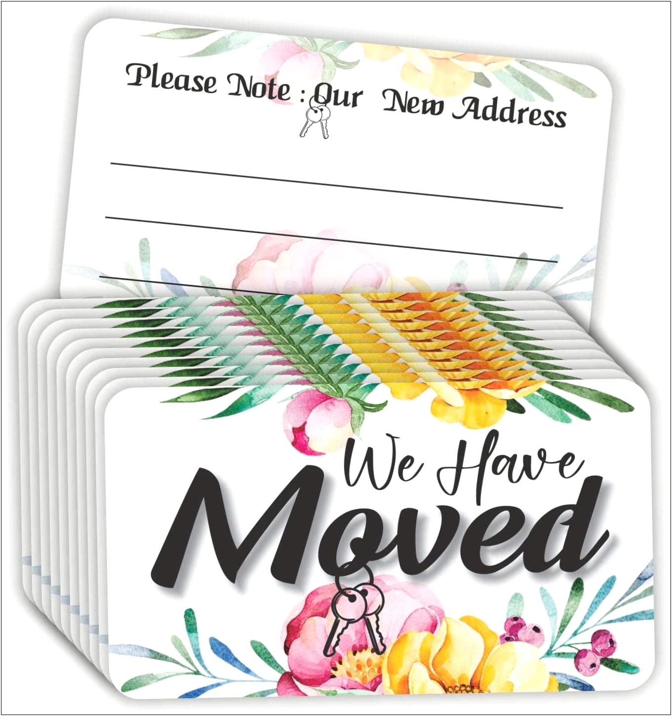 Company Printable Templates Moving Announcement Template Word Free