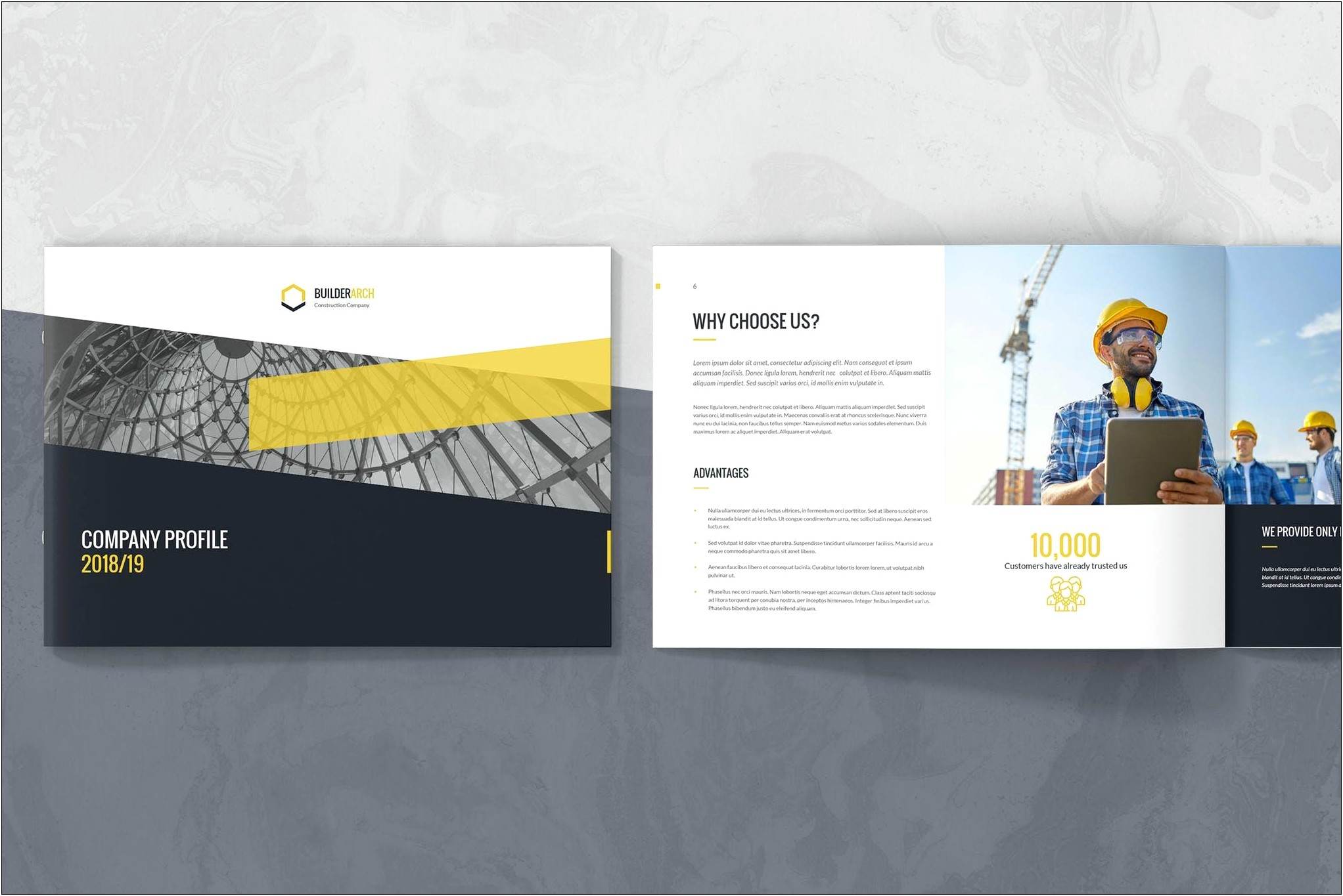 Company Profile Indesign Templates Free Download