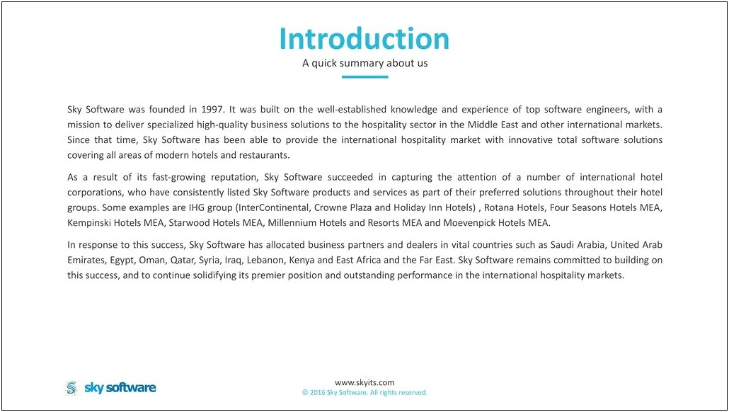 Company Profile Template Free Download South Africa