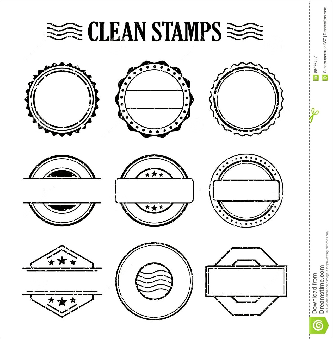 Company Rubber Stamp Template Free Download