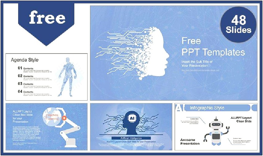Computer Network Free Animated Ppt Templates