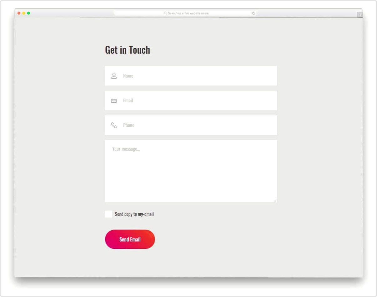 Contact Form 7 Free Style Templates