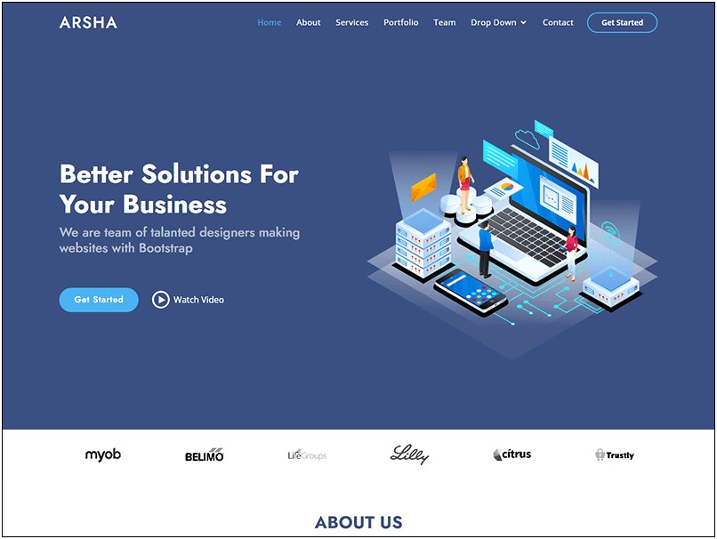 Contact Us Html Template Free Download