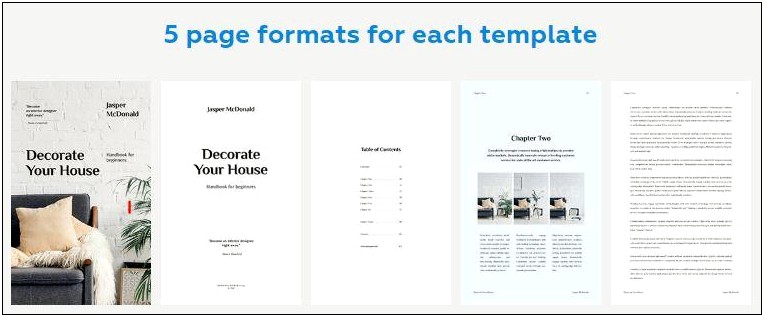 Cool Free Ebook Templates For Indesign