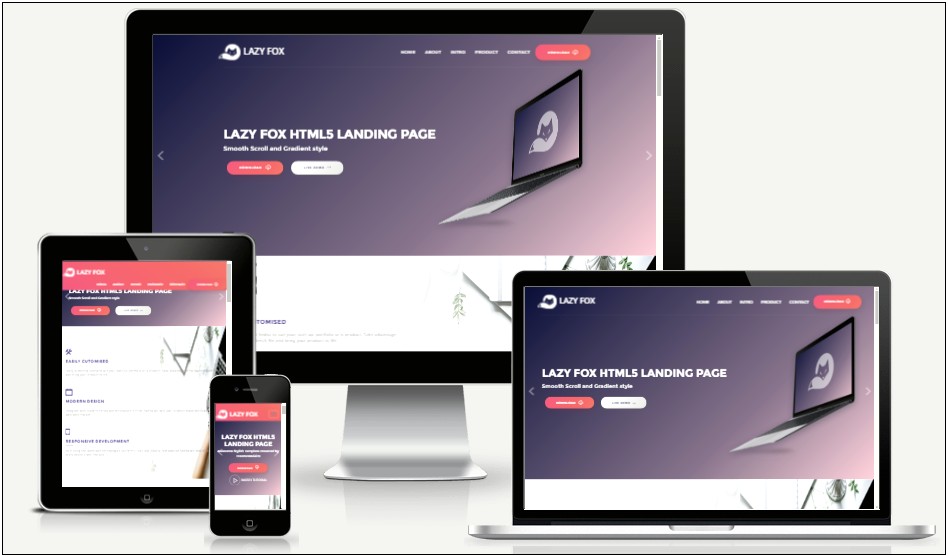 Core One Page Responsive Html5 Template Free Download