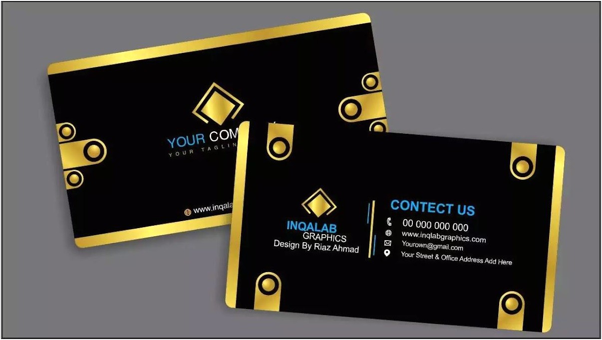 Corel Draw Business Card Templates Free Download