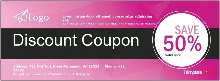 Coupon For 10 Off Template Free
