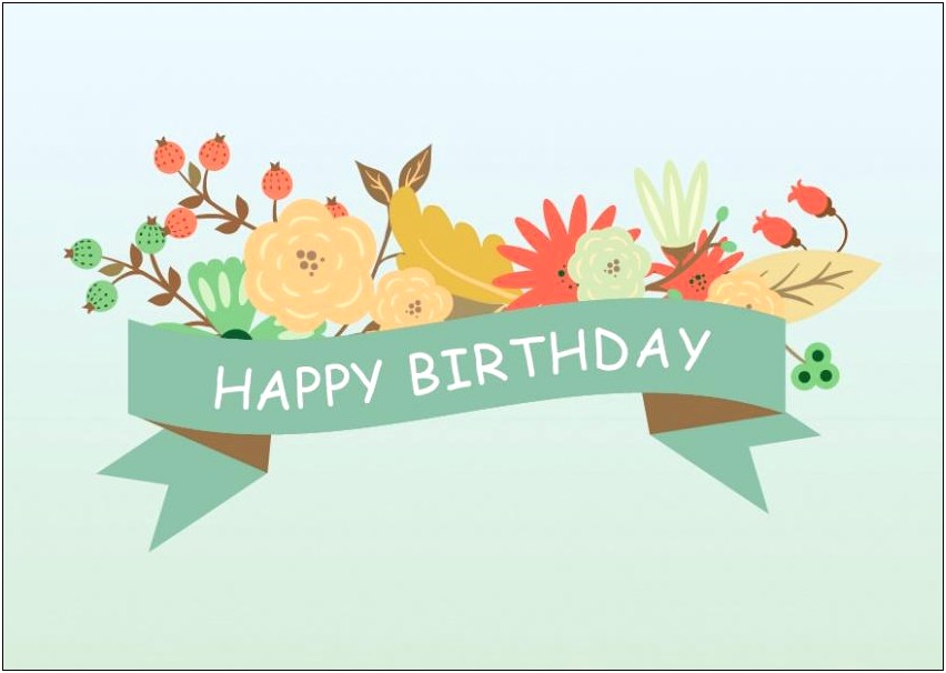 Create A Birthday Card Template Online Free